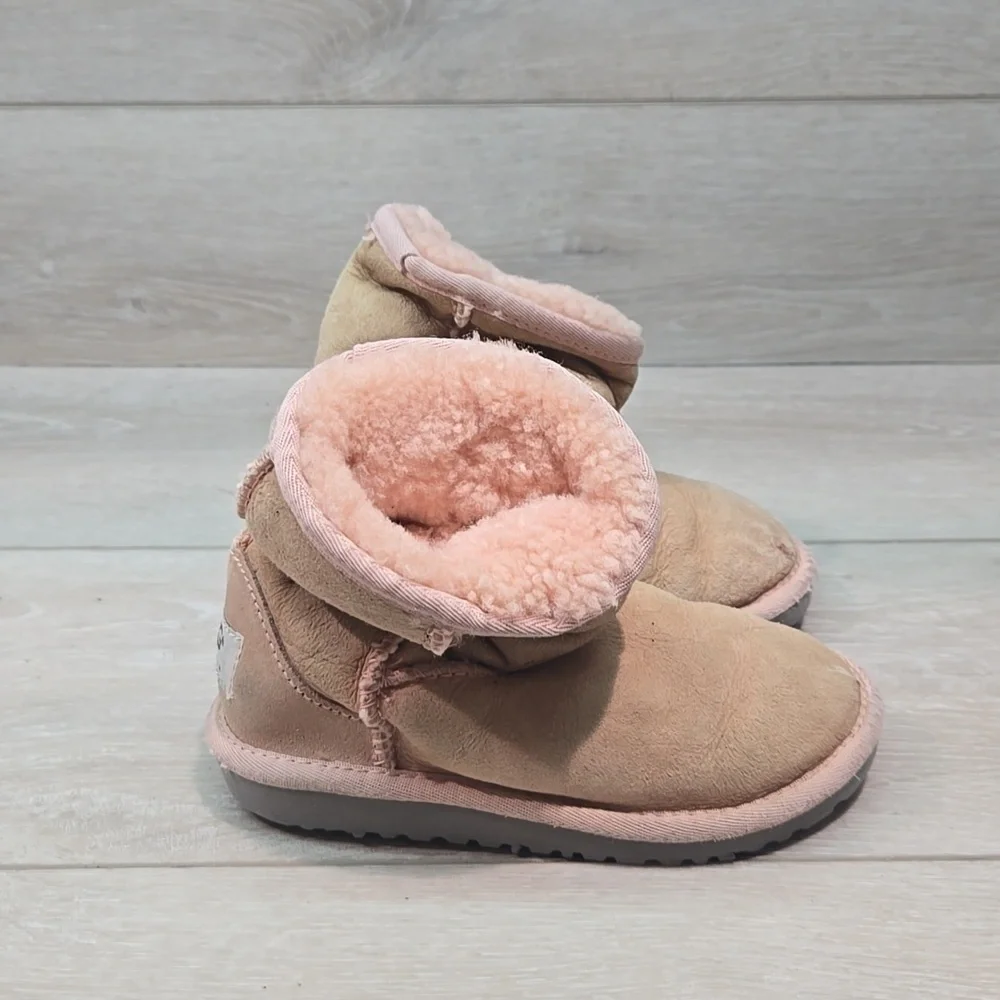 Ugg Australia 5251T Girl Kids Girl Pink Suede Boots Shoes Boots Sz 11